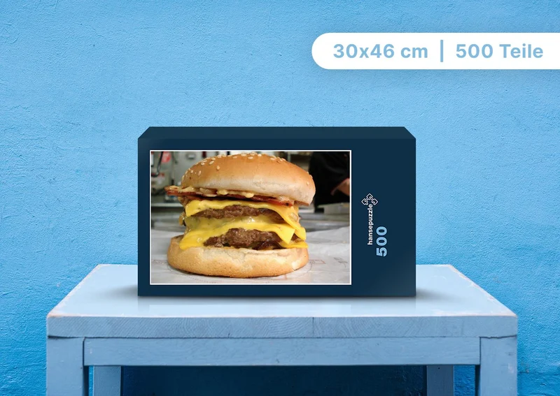108268 Ernährung - Cheeseburger Puzzle