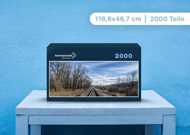 100848 Natur - Bahngleis Puzzle