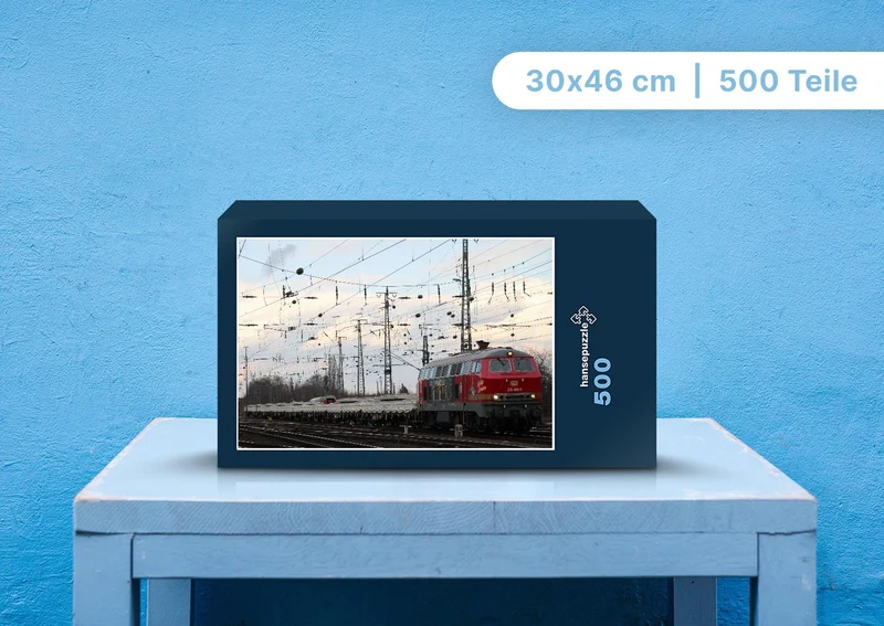 93456 Fortbewegung - Zug Puzzle