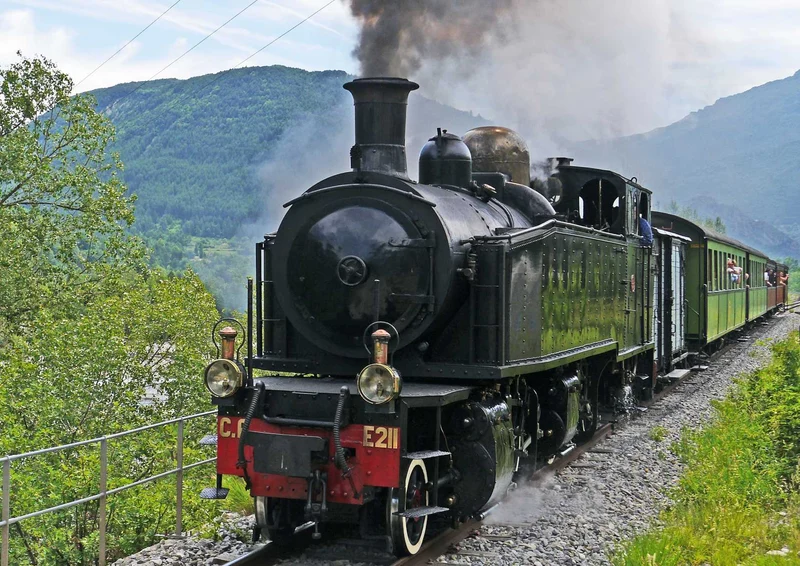 109025 Fortbewegung - Dampflokomotive Puzzle