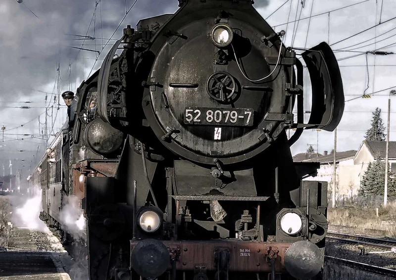 93428 Fortbewegung - Dampflokomotive Puzzle