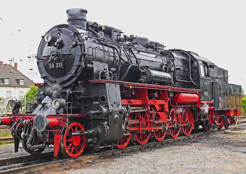 93420 Fortbewegung - Dampflokomotive Puzzle