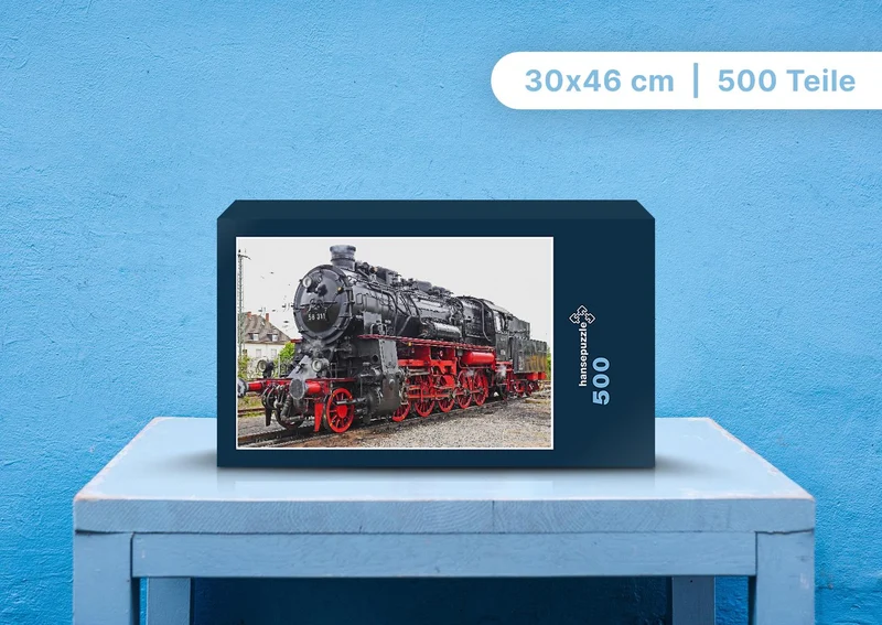 93420 Fortbewegung - Dampflokomotive Puzzle