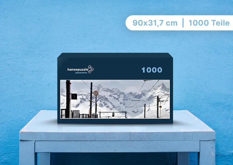 93376 Orte - Die Alpen Puzzle