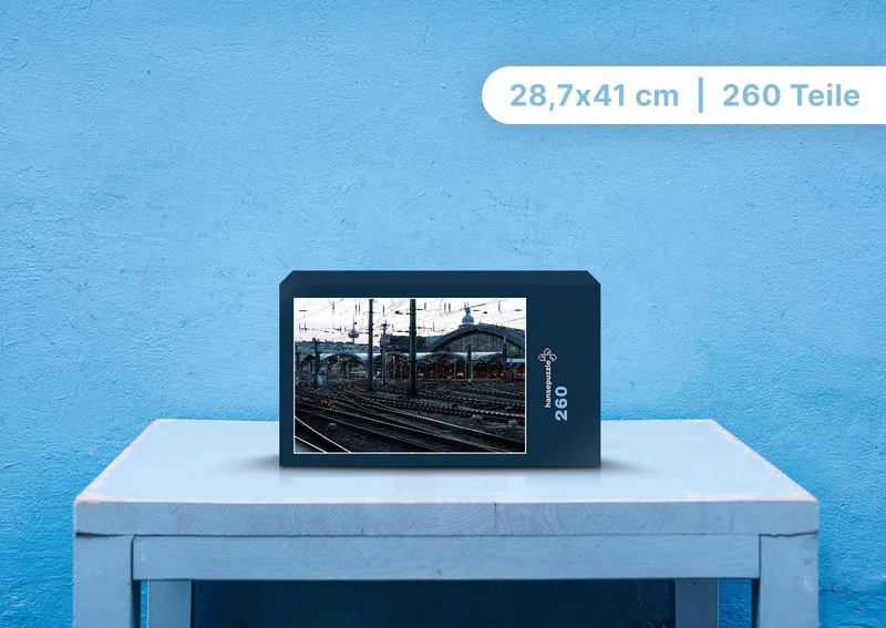 93366 Fortbewegung - Bahnhof Puzzle