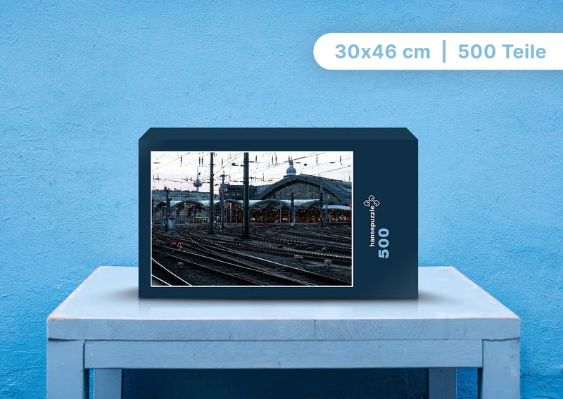 93366 Fortbewegung - Bahnhof Puzzle