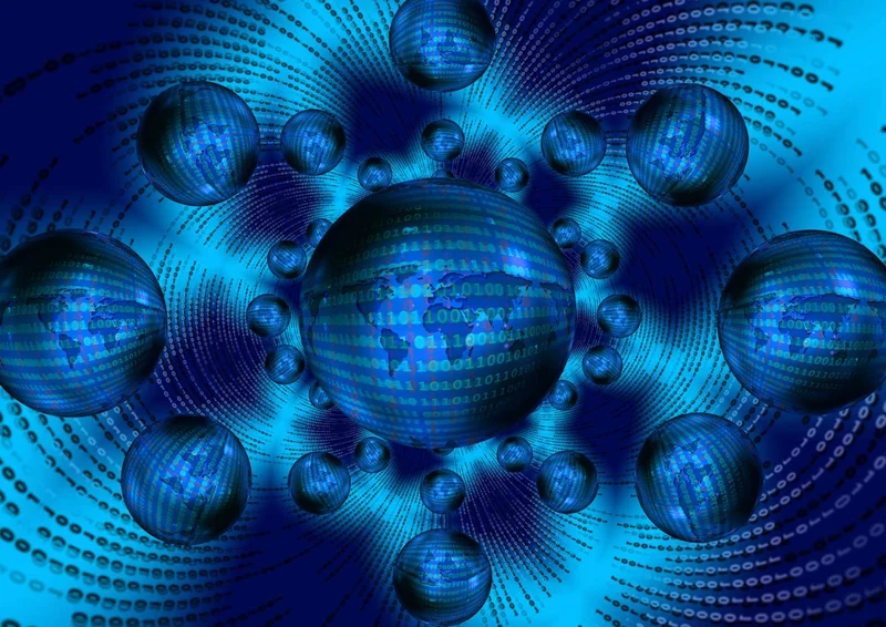 96067 Hintergründe - Binärcode Puzzle