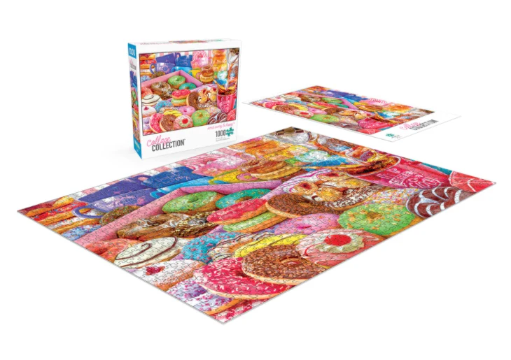 PFG Collage Collection: Donut Worry (Usage/Used - PUZZLES FOR GOOD)