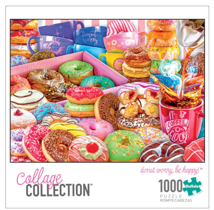PFG Collage Collection: Donut Worry (Usage/Used - PUZZLES FOR GOOD)
