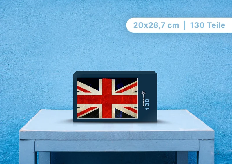 90761 Hintergründe - Britische Flagge Puzzle