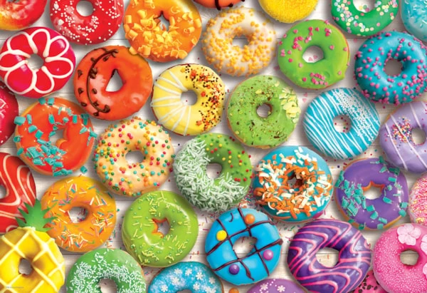PFG Donut Rainbow (Usage/Used - PUZZLES FOR GOOD)