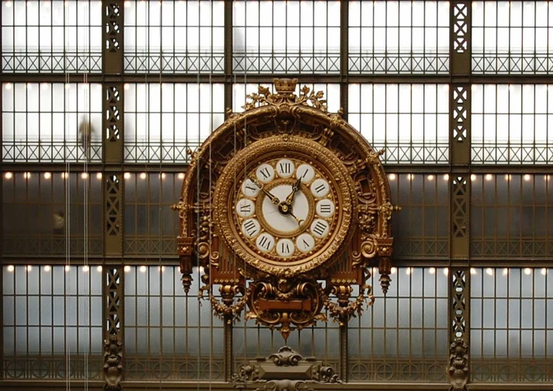 89333 Gebäude - goldene Uhr Puzzle