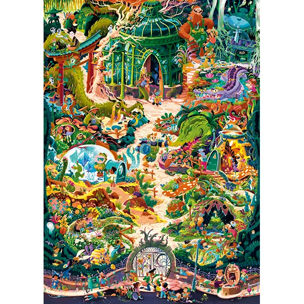 Botanic Garden (2000pcs) (Triangle Box)