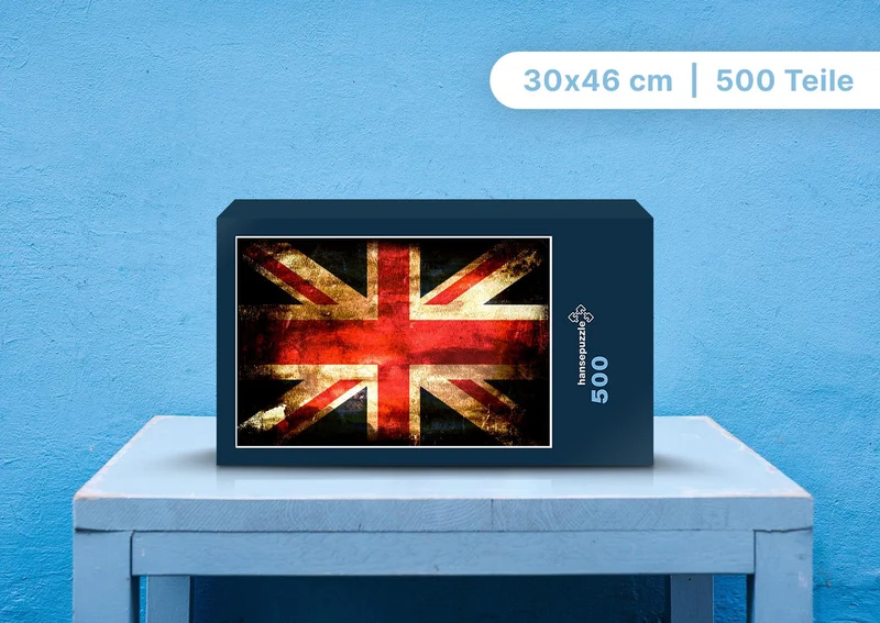 89213 Hintergründe - Britische Flagge Puzzle