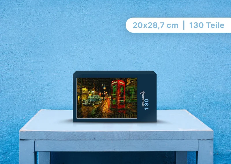 89209 Hintergründe - Rote Telefonzelle Puzzle