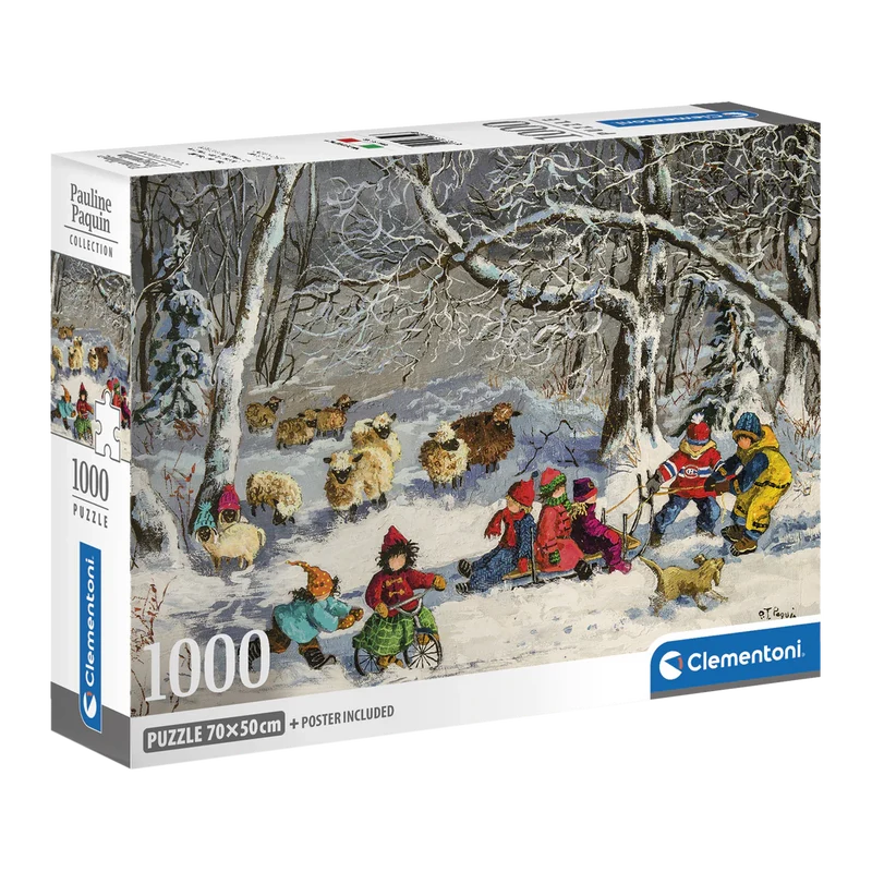 Our Friends the Sheep - Nos amis, les moutons, Pauline Paquin (1000pcs)