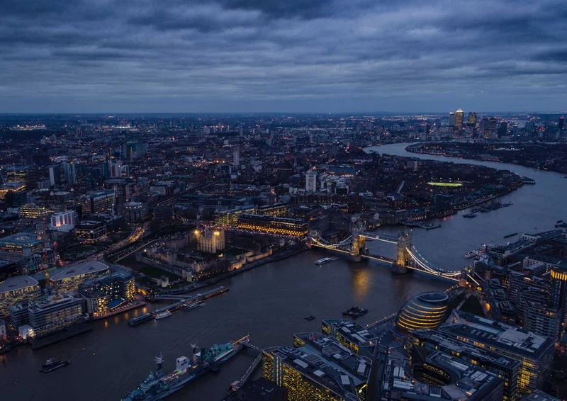 89208 Orte - London bei Nacht Puzzle