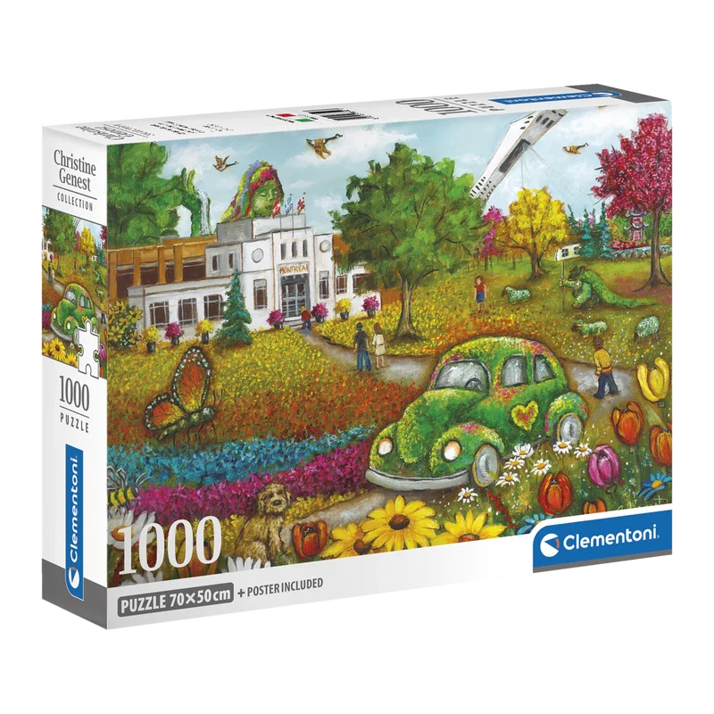 The Botanical Garden - Le jardin botanique, Christine Genest (1000pcs)