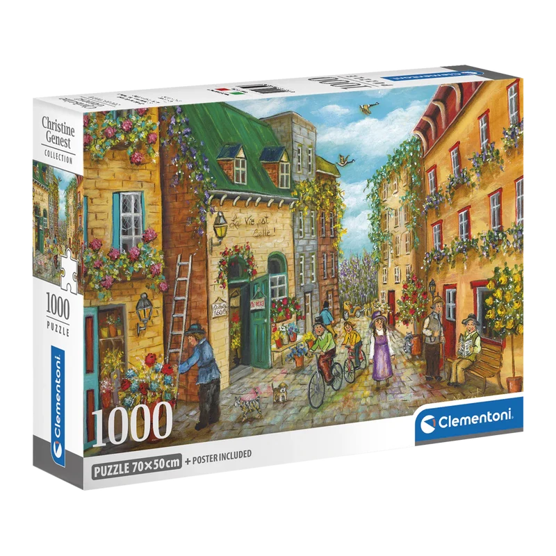 The 1001 Flower Alley - La ruelle aux 1001 fleurs, Christine Genest (1000pcs)