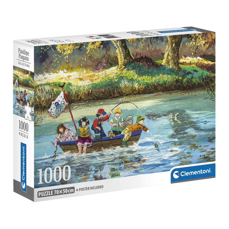 Fishing Story - Histoire de peche, Pauline Paquin (1000pcs)