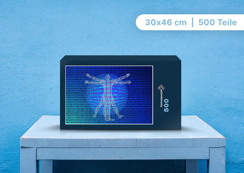 96060 Hintergründe - Binärcode Puzzle