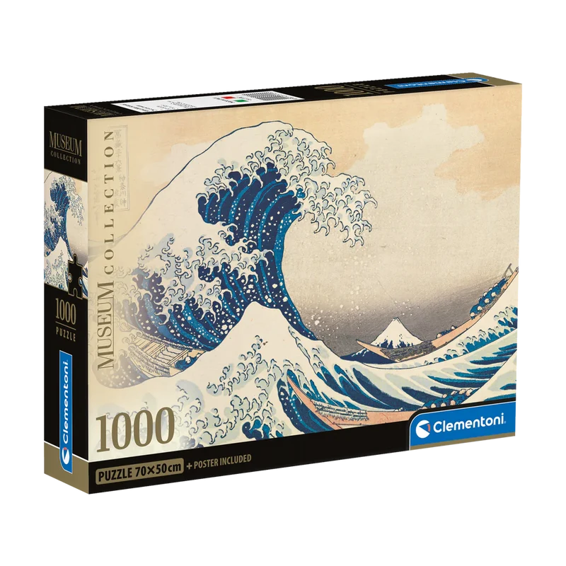 Museum Collection - The Great Wave, Hokusai (1000pcs)