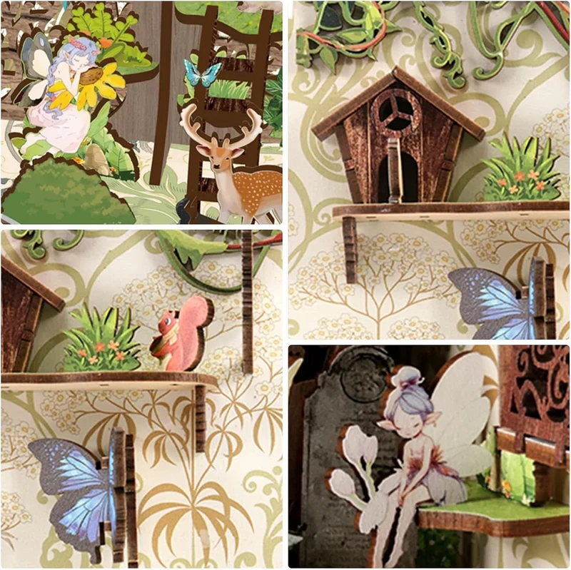 Book Nook - Secret World of the Forest (Wood)