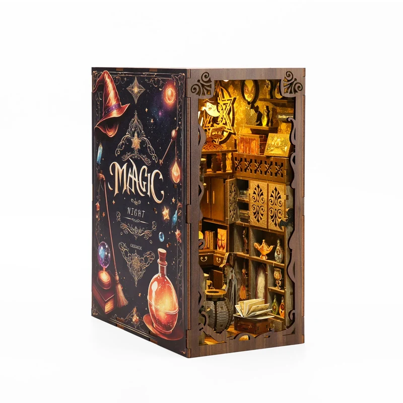 Book Nook - Magic Night (Wood)