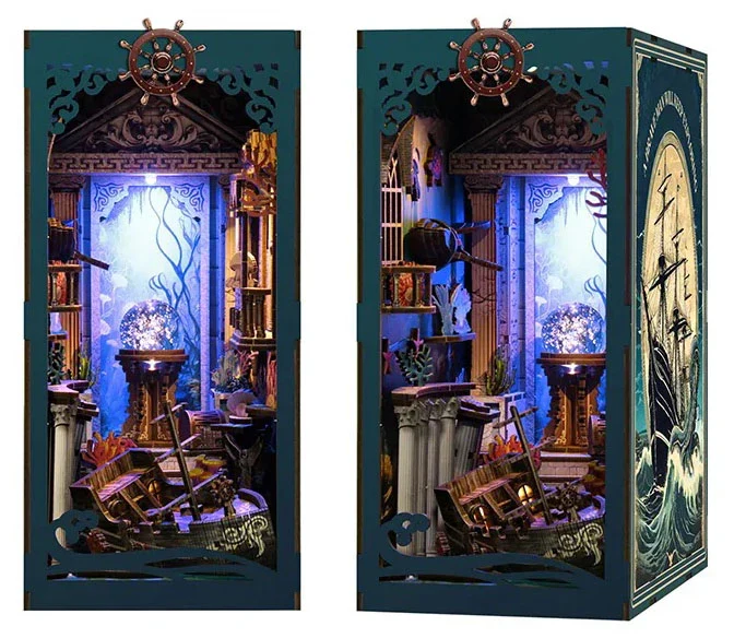 Book Nook - Riddle on the Seabed (Wood)
