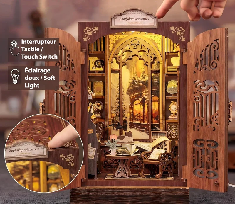 Book Nook - Book Shop Memories (Wood)