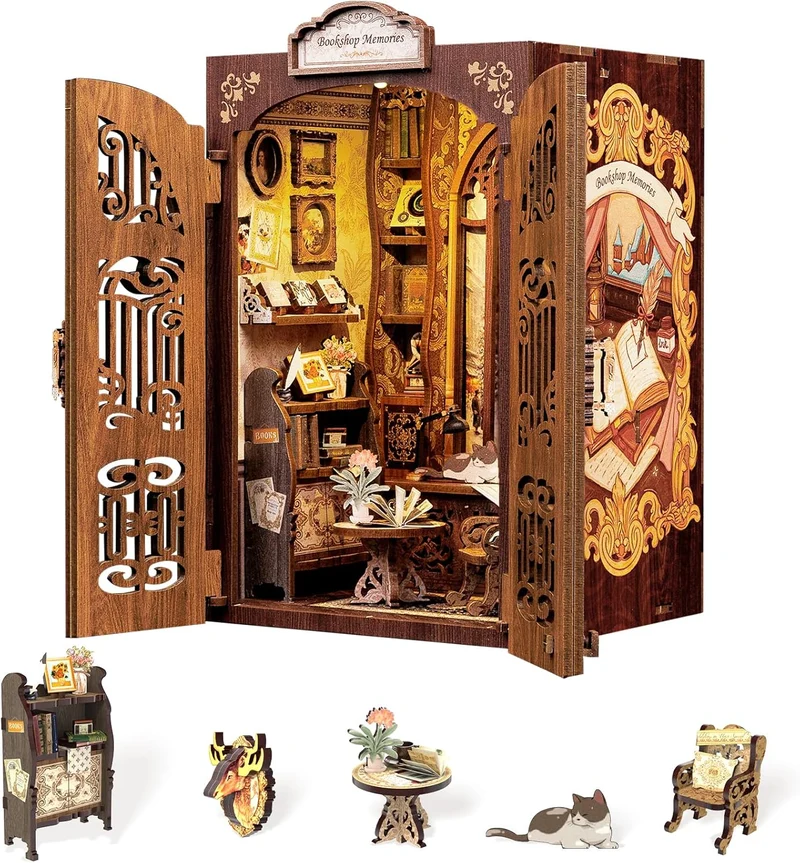 Book Nook - Book Shop Memories (Wood)
