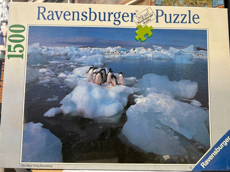 PFG Ravensburger Penguins (1500pcs) (Usage/Used - PUZZLES FOR GOOD)