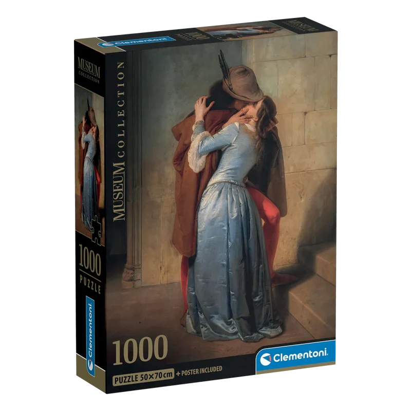 Museum Collection - The Kiss, Hayez (1000pcs)