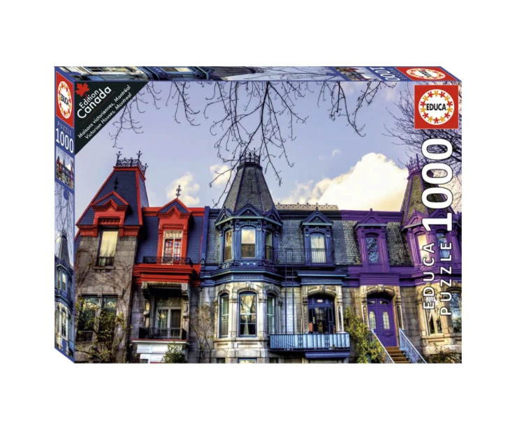 PFG Victorian Houses, Montreal (Usage/Used - PUZZLES FOR GOOD)