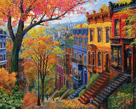 DMG Autumn in the City, Bigelow (1000pcs) (DAMAGED BOX)
