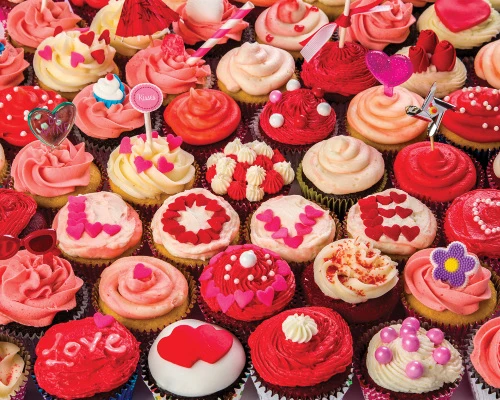 PFG Cupcakes of Love (Usage/Used - PUZZLES FOR GOOD)