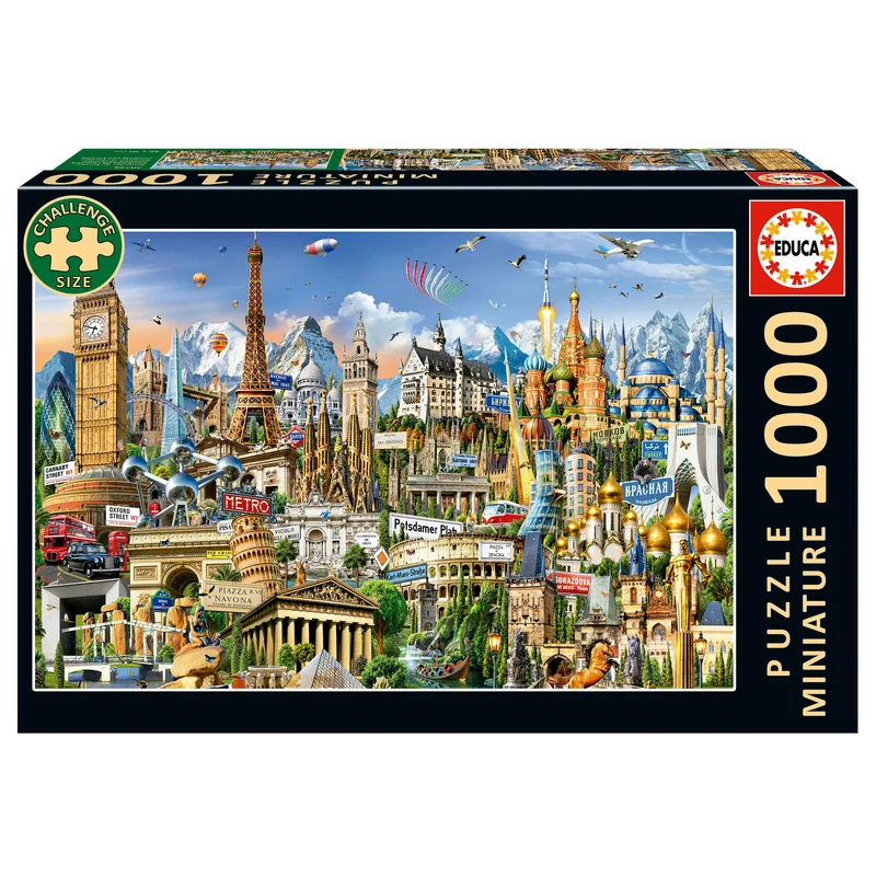 Mini Challenge - Symbols of Europe (1000pcs)