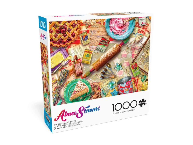 PFG The Nostalgic Baker, Aimee Stewart (1000pcs) (Usage/Used - PUZZLES FOR GOOD)