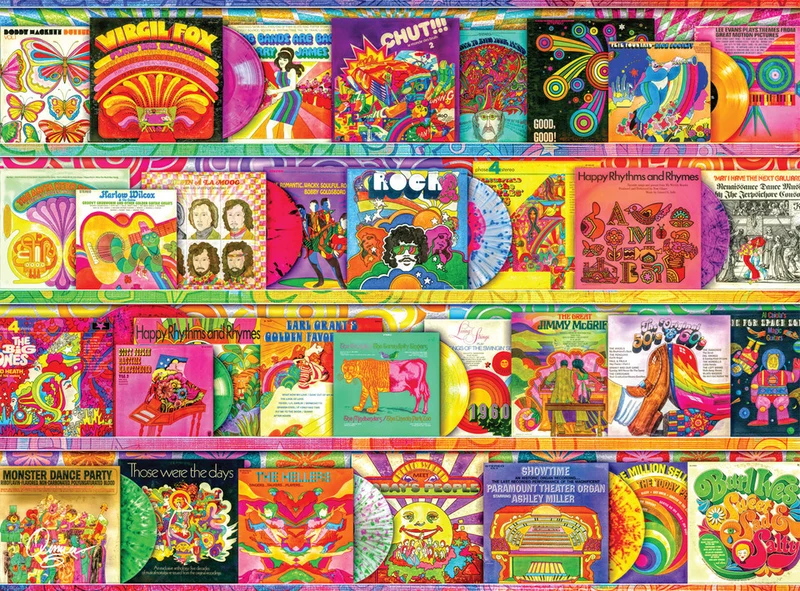 Retro Album Covers, Aimee Stewart (1000pcs)