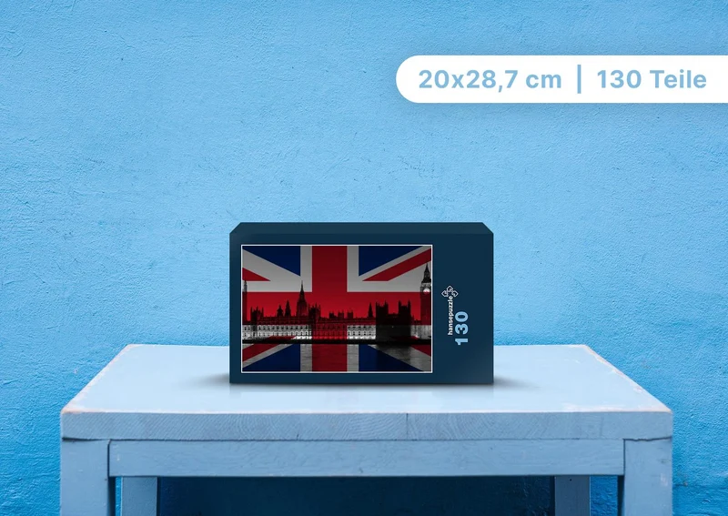 89291 Hintergründe - Britische Flagge Puzzle
