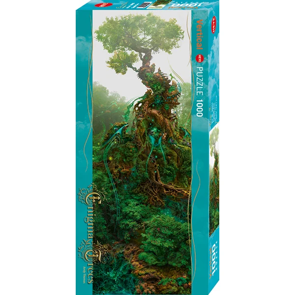 PFG Enigma Trees: Cyanide Tree, Andy Thomas (Vertical Panorama) (Usage/Used - PUZZLES FOR GOOD)