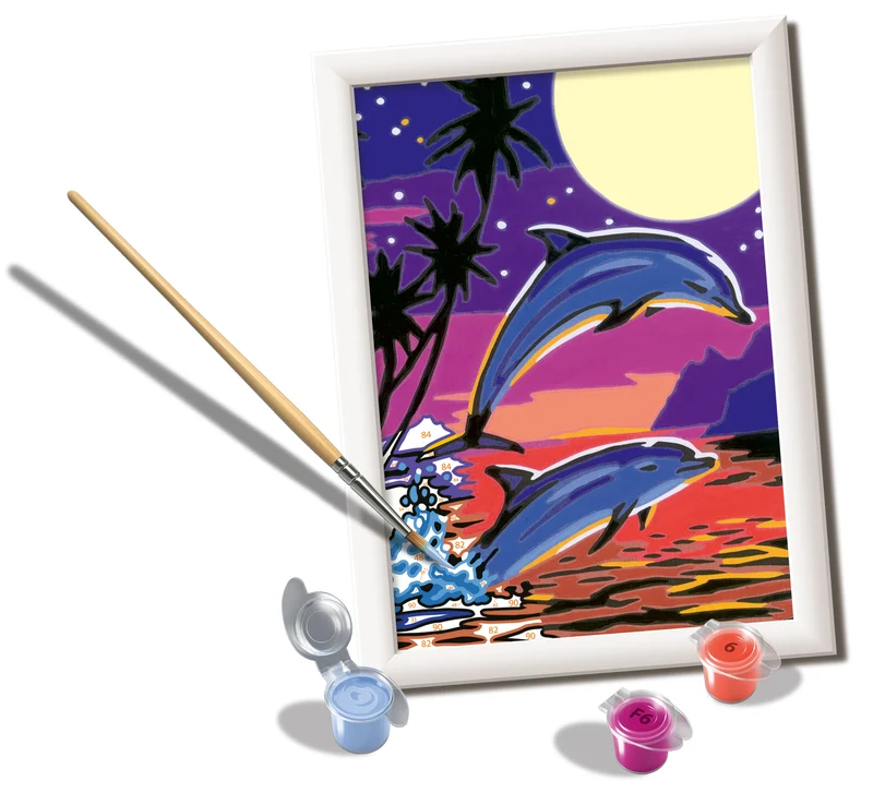 Ravensburger CreArt - Dolphin Adventures (Paint-by-number)