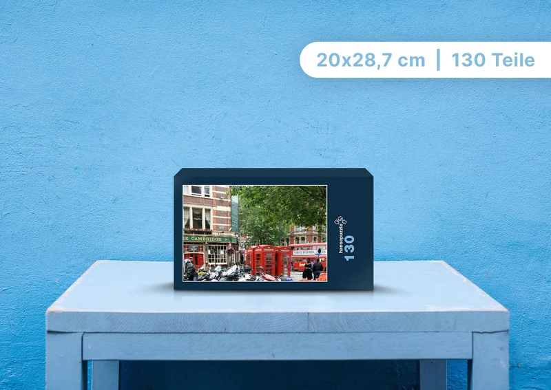 89109 Menschen - Rote Telefonzelle Puzzle