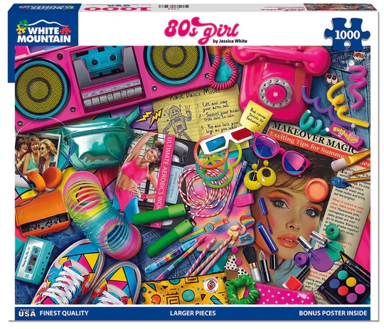 PFG 80s Girl, Jessica White (Usage/Used - PUZZLES FOR GOOD)