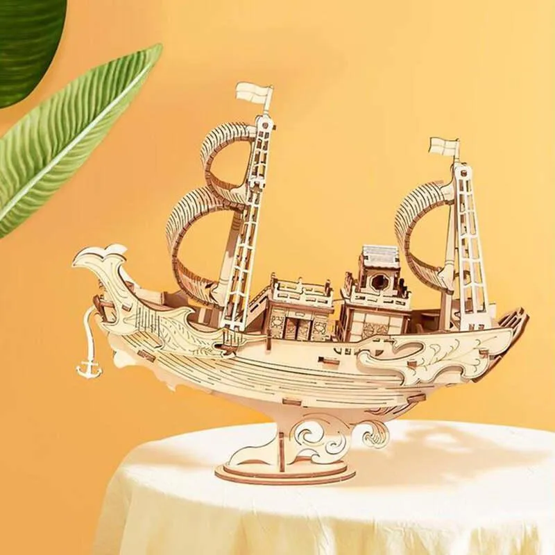 3D Japanese Diplomatic Ship Model (Wood)