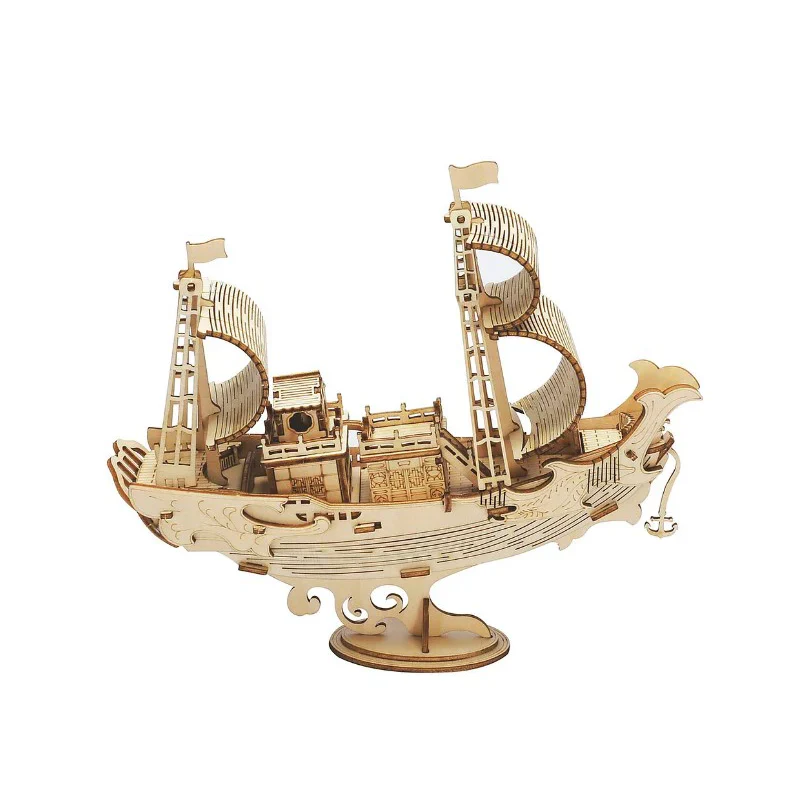 3D Japanese Diplomatic Ship Model (Wood)