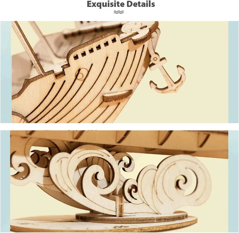 3D Fishing Ship Model (Wood)