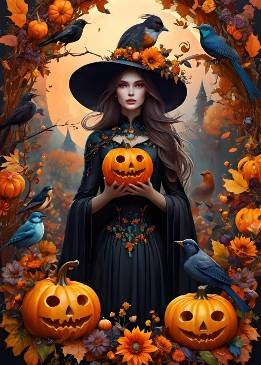 Halloween Witch (500pcs)