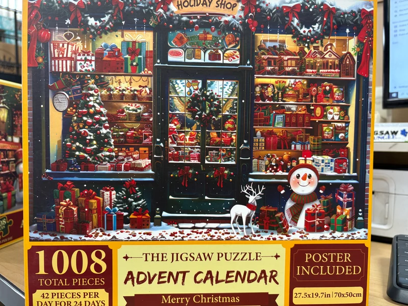 PFG Advent Calendar - Merry Christmas (Usage/Used - PUZZLES FOR GOOD)