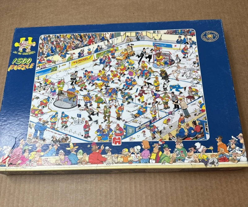PFG Ice Hockey/Hockey sure Glace, JVH (1500pcs) (Usage/Used - PUZZLES FOR GOOD)